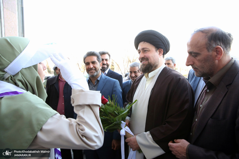 افتتاح کانون فرهنگی تربیتی دانش آموزی امام خمینی(س) و مرکز قرآن عترت آستان مقدس امام خمینی(س) -  سید حسن خمینی
