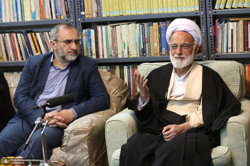 دیدار دست اندرکاران هفته فرهنگی بر استان آفتاب با سید حسن خمینی