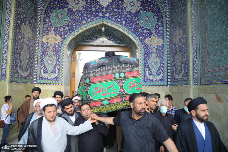 مراسم تشییع پیکر آیت الله موسوی تهرانی (ره)