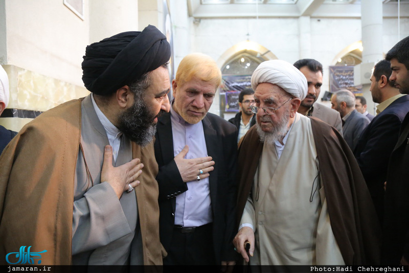 مراسم بزرگداشت حجت الاسلام والمسلمین مظاهری در قم 