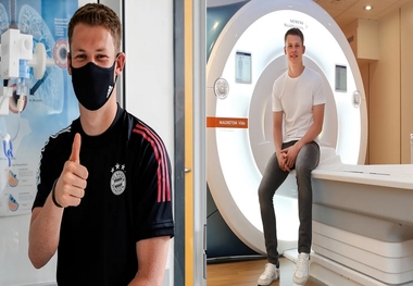 نوبل در تست پزشکی بایرن مونیخ +عکس
