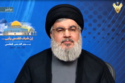 نصرالله: حزب‌الله ثابت کرد که از مهم‌ترین قدرت‌ها در جنگ با تروریسم و گروههای تکفیری در منطقه است /می‌خواهند به بهانه داعش در عراق بمانند و به همین بهانه به سوریه آمدند