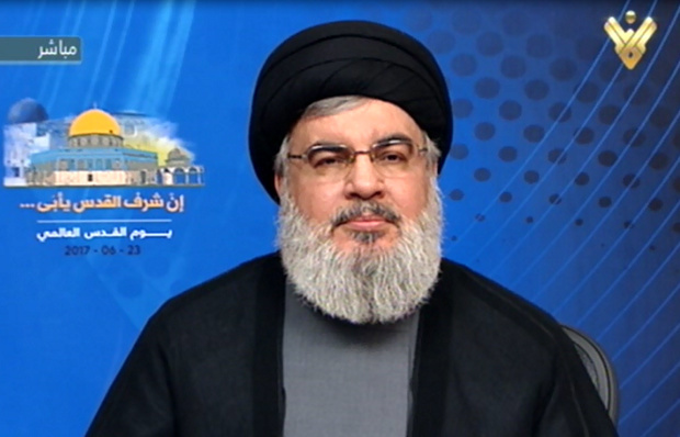 نصرالله: حزب‌الله ثابت کرد که از مهم‌ترین قدرت‌ها در جنگ با تروریسم و گروههای تکفیری در منطقه است /می‌خواهند به بهانه داعش در عراق بمانند و به همین بهانه به سوریه آمدند