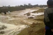 سیلاب دو جاده در بخش چغامیش دزفول را مسدود کرد