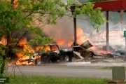 انفجار در ویرجینیای آمریکا+ تصاویر