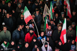 اجتماع حمایت از رزمندگان در مقابله با دشمن آمریکایی - صهیونی در پرند-۱