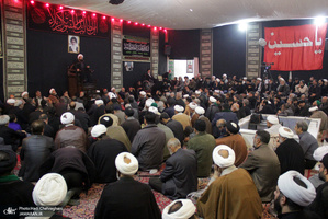 مراسم عزاداری شهادت امام رضا(ع) در بیوت مراجع عظام تقلید
