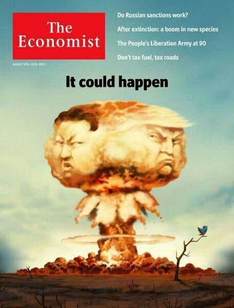 اکونومیست خطر جنگ اتمی را روایت کرد