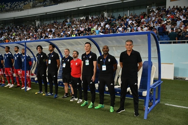 کی روش به ملی پوشان چه دستوری داد؟