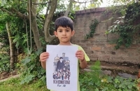 کمپین پوستری برای امام خمینی در کشمیر (4)