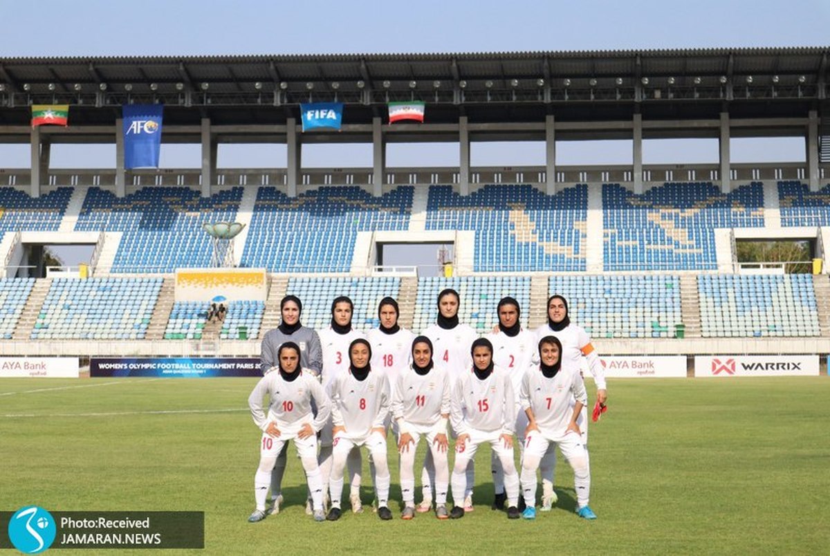 برنامه مسابقات فوتبال زنان ایران در راه المپیک
