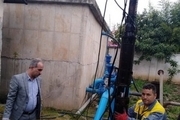 راه اندازی 2 دستگاه پمپ آب در روستاهای شالماء و گنجار شفت