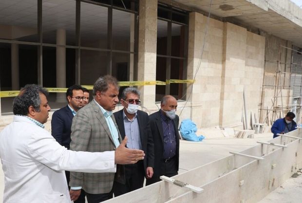 کرونا، تکمیل مرکز فرهنگی سعدی در شیراز را  هم عقب انداخت