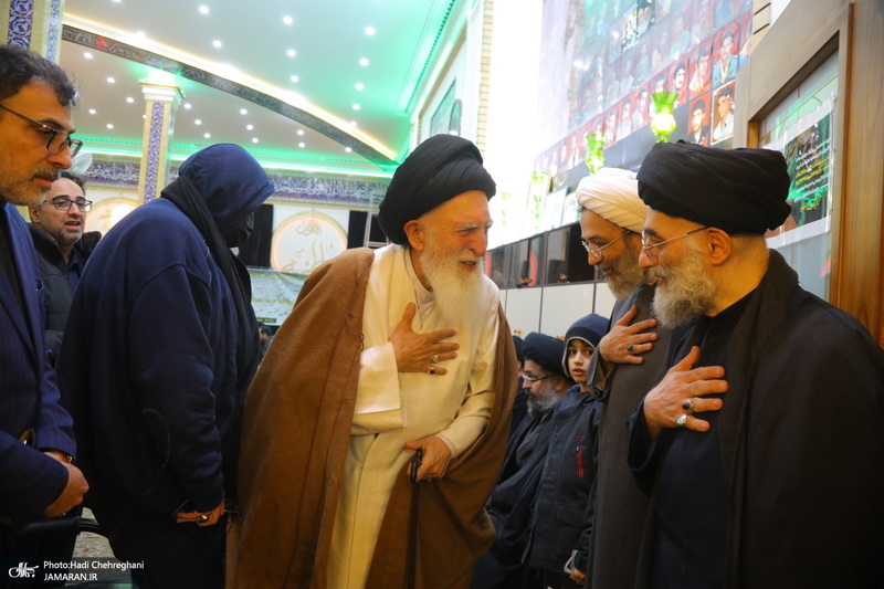 مراسم ترحیم مرحومه زهرا سادات روحانی