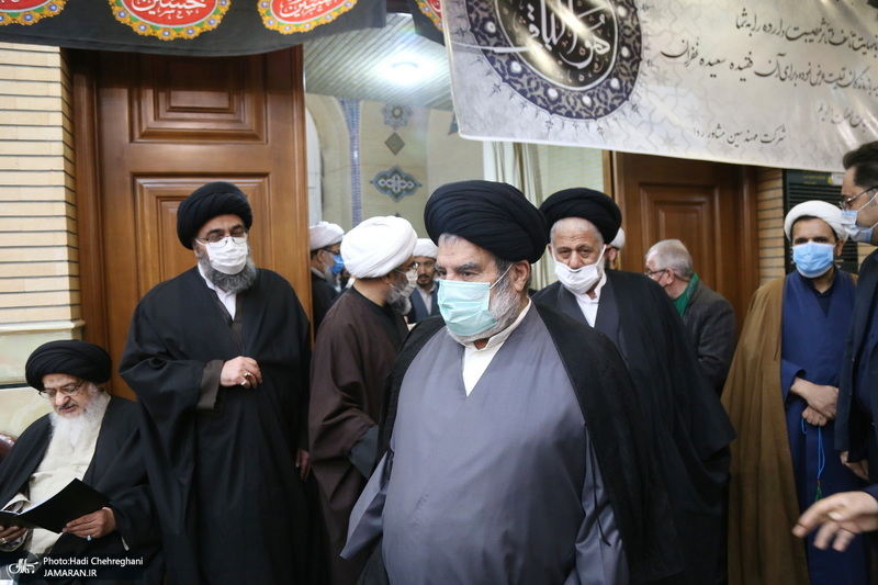 مراسم بزرگداشت همسر مرحوم آیت الله العظمی فاضل لنکرانی (ره)