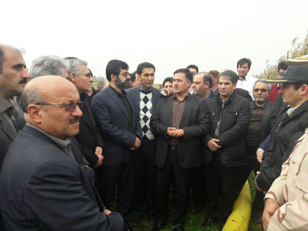 استاندار اردبیل : دولت سرمایه گذاری بزرگی در زمنیه آبیاری نوین در مغان کرده است