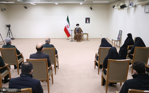 دیدار خانواده و اعضای ستاد بزرگداشت شهید حاج قاسم سلیمانی با رهبر معظم انقلاب