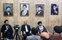 مراسم گرامیداشت سالگرد امام خمینی در شهر نجف با حضور سید علی خمینی (3) - Copy