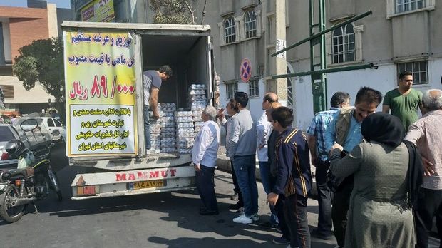 ۴۰ تن کنسرو ماهی احتکاری در شهرری توزیع شد