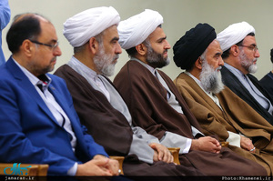 دیدار دست‌اندرکاران همایش نکوداشت حکیم آقاعلی مدرس زنوزی با رهبر معظم انقلاب