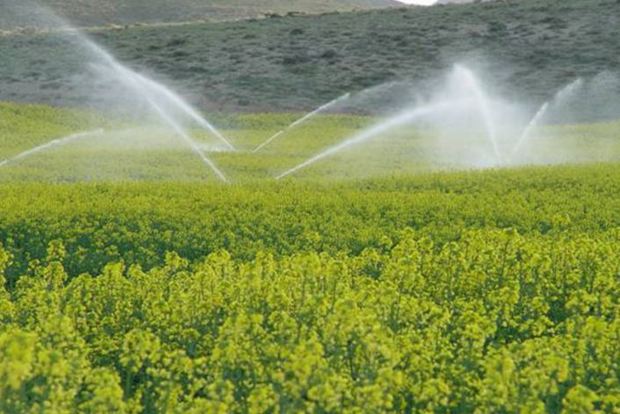 طرح تأمین آب 350 هکتار از زمین‌های کشاورزی باشت بهره برداری شد