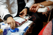 داوطلبان هلال‌احمر زنگی‌آباد کرمان ۲۴ هزار سی‌سی خون اهدا کردند