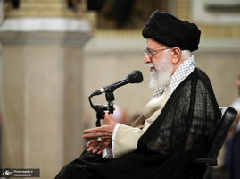 دیدار مسئولان نظام و سفرای کشورهای اسلامی با رهبر معظم انقلاب