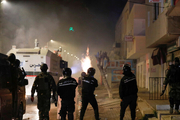 آشوب در حومه پایتخت تونس در پی کشته شدن یک جوان در مرکز امنیتی