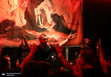 مراسم شب اربعین حسینی در حسینیه شهید امیر حسین اعتمادسعید