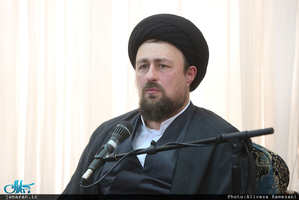 دیدار اعضای ستاد مرکزی برزگداشت حضرت امام خمینی(س) با سید حسن خمینی 