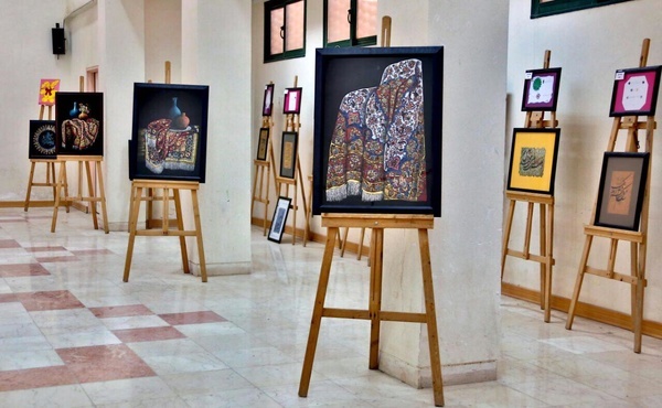 کسب رتبه اول نقاشی توسط هنرمند فردیسی در آئین اختتامیه اولین جشنواره هنری «حریم عشق»