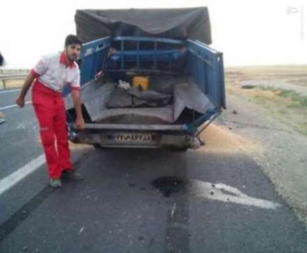 تصادف در آزادراه ساوه - همدان یک کشته به جا گذاشت