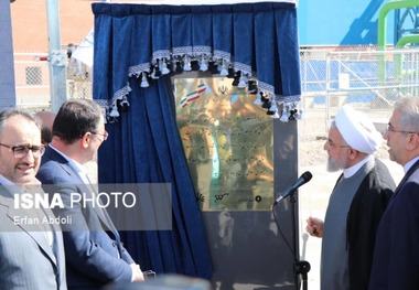 فاز اول نیروگاه سیکل ترکیبی هریس افتتاح شد