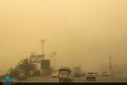 میزان گرد و غبار در اهواز به 33 برابر حد مجاز رسید