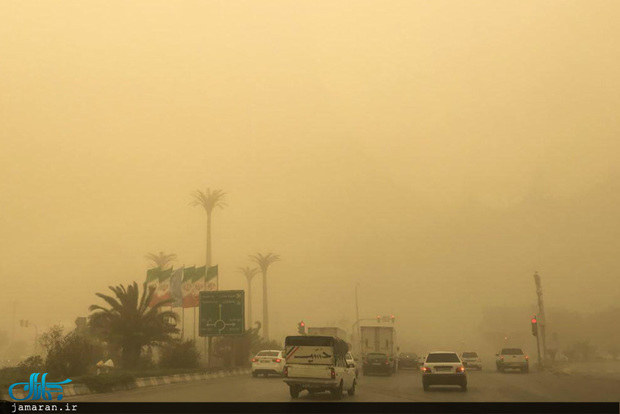 تداوم شرایط خطرناک گرد و غبار در برخی شهرهای خوزستان