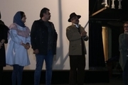 حضور فرشته کریمی و همسر ناصر حجازی در اکران مردمی فیلم 