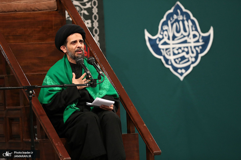 عزاداری شب شهادت حضرت زهرا (س) در حسینیه امام خمینی(ره)