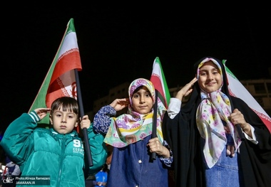 چهل و هفتمین شب اجتماع پرشور مردم در میدان ولیعصر (عج)