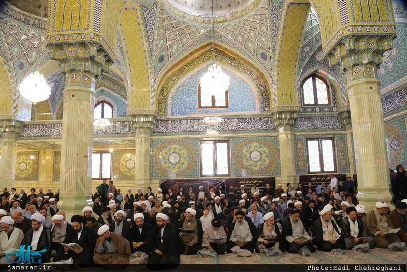 تشییع و خاکسپاری آیت الله روح الله شاه آبادی(ره)