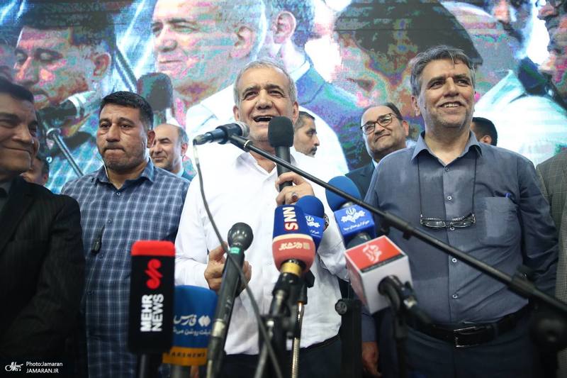 سفر انتخاباتی مسعود پزشکیان به مشهد مقدس