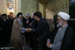 مرسم ختم مرحومه حاجیه خانم صدیقه بروجردی