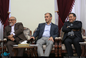 دیدار اعضای شورای اسلامی شهر تهران با سید حسن خمینی 