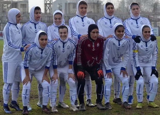 پیروزی تیم فوتبال بانوان ملوان برابر آذرخش