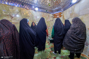 مزار آیت الله سید مصطفی خمینی (ره) در حرم امام علی (ع)