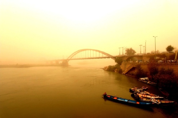 غبار صبحگاهی تا آخر هفته پدیده غالب در خوزستان است