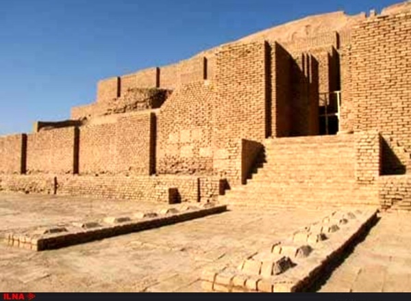 معبد تاریخی چغازنبیل از جاذبه های گردشگری در شهر باستانی شوش+ تصاویر