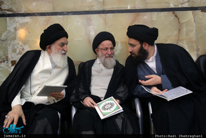 مراسم سالگرد ارتحال آیت الله العظمی بهجت(ره) و بزرگداشت آیت الله ایمانی در قم