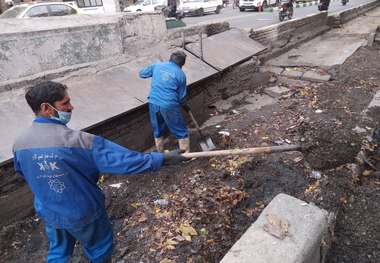 بازسازی و مرمت کانال‌های اصلی و مسیل‌ها منطقه 7 تهران + گزارش تصویری