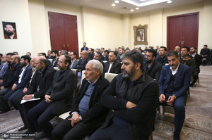 دیدار رئیس، مدیران و کارکنان ستاد اجرایی فرمان امام (ره) با سید حسن خمینی