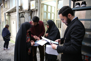 ورکشاپ هنر ی دانش آموزان هنرستان یادگار امام در حسینیه جماران